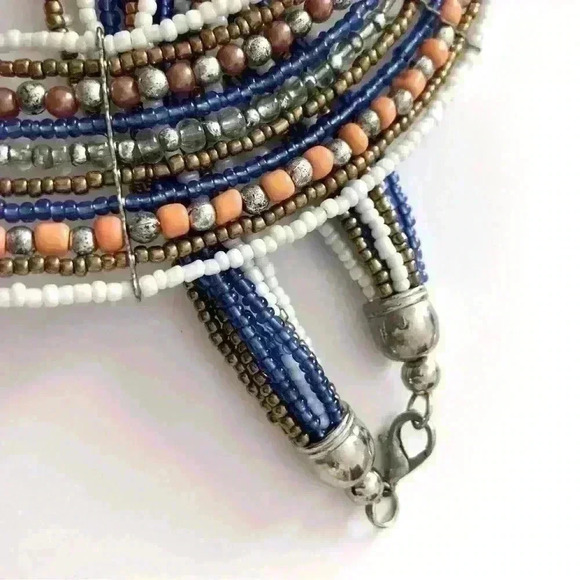 Beaded Chocker  Necklace - Picture 3 of 4